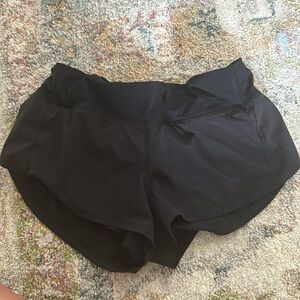 Size 4 Lululemon 2.5 inch shorts